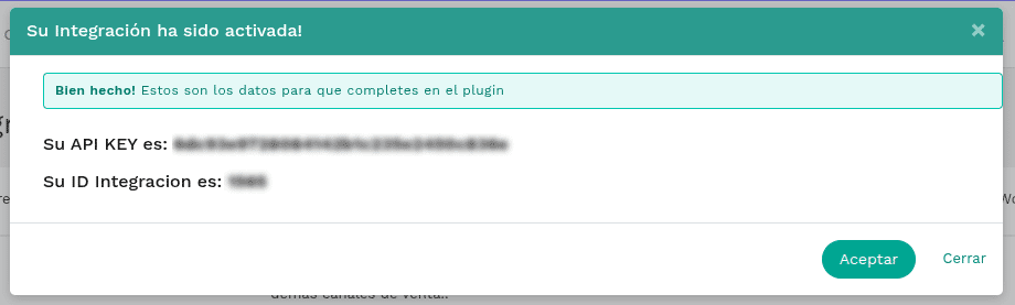 Aplicación creada en contabilium