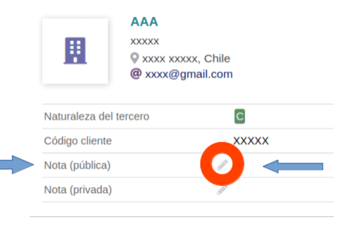 Editar Nota pública