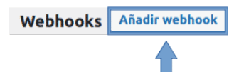 Añadir Webhook